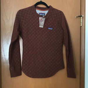 NWOT Patagonia Women's Limited Edition Quilt Sweatshirt - Medium - Rust